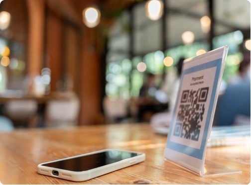 QR code ordering