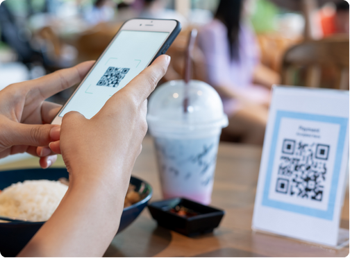 QR code ordering